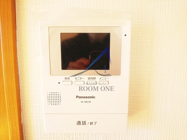 Ｃｏｌｌｉｓ馬込のセキュリティ|モニター付きインターホンです。