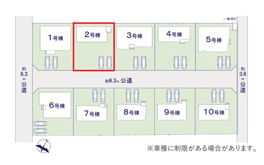 ケイアイフィット　水戸市住吉町　4期 　2の前面道路含む現地写真|現地お待ち合わせでのご見学も可能。完成物件の内覧、資金計画のご相談もお任せください。ご予約はHPから、またお電話でも、お気軽にどうぞ。