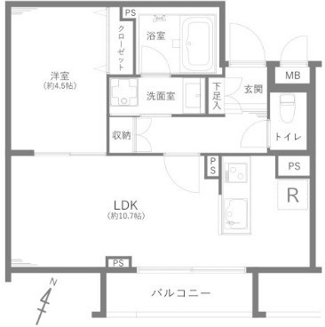 【間取り】 | デュオ・スカーラ代々木