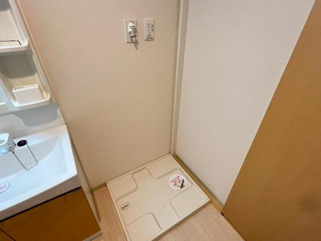 パールハイツＫのその他|洗濯機置場
