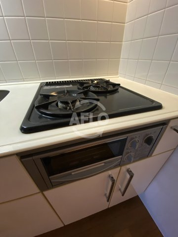 ライフデザイン江戸堀のキッチン|ライフデザイン江戸堀　グリル付き2口ガスコンロ