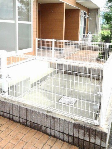 グランツ生駒Ⅱの庭|お庭です