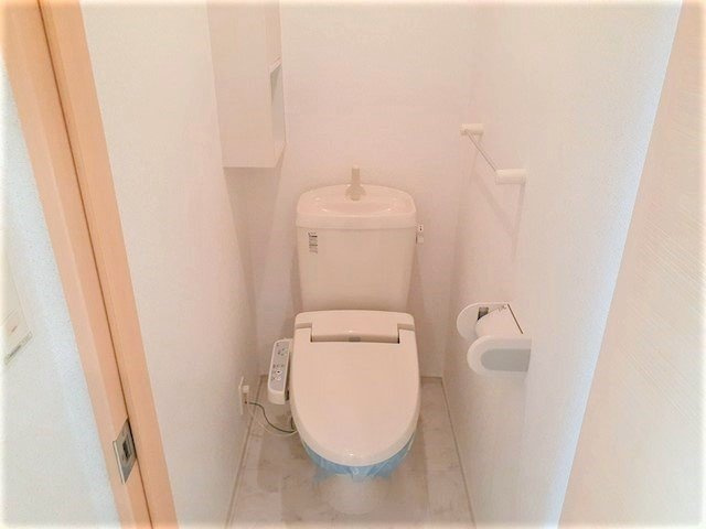 サニーガーデンＤのトイレ|トイレもきれいです
