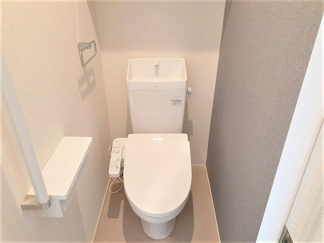 プラシード・カーサ　Ｂのトイレ|落ち着いたトイレです