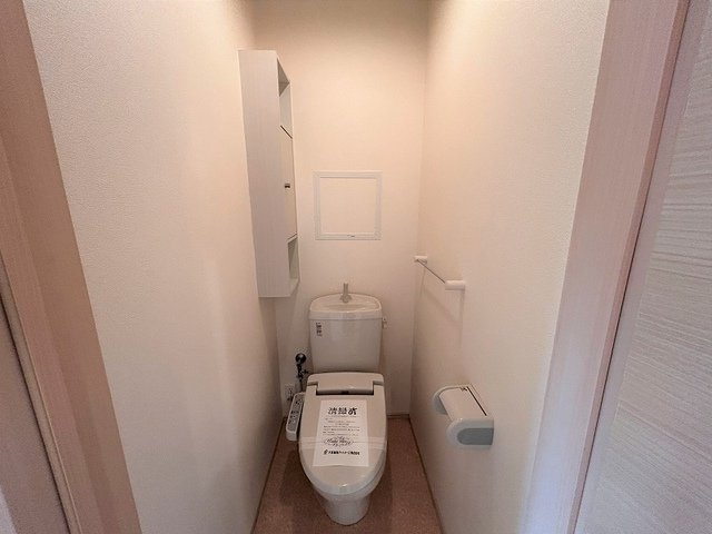 ナチュラル　フラットのトイレ|トイレもきれいです
