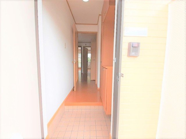 サンクレストの玄関|毎日通る玄関はこちらです