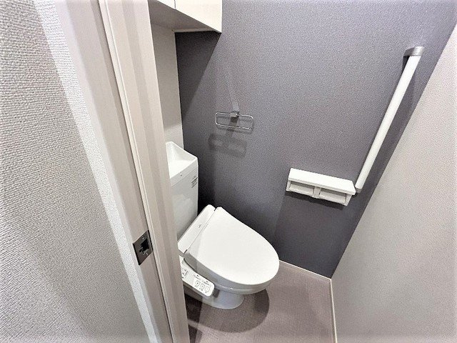 シャルマン・花みずき　Ⅳのトイレ|コンパクトで使いやすいトイレです