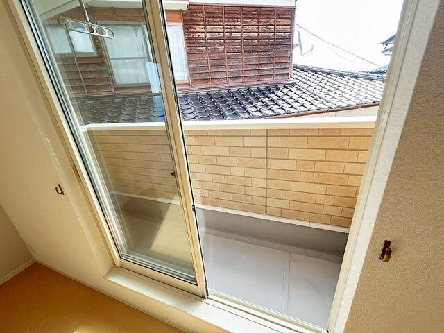 あかしあのバルコニー|バルコニーがあります