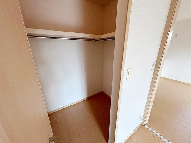 ヒルズ　アンジュＢの収納|たっぷりとした収納スペースです