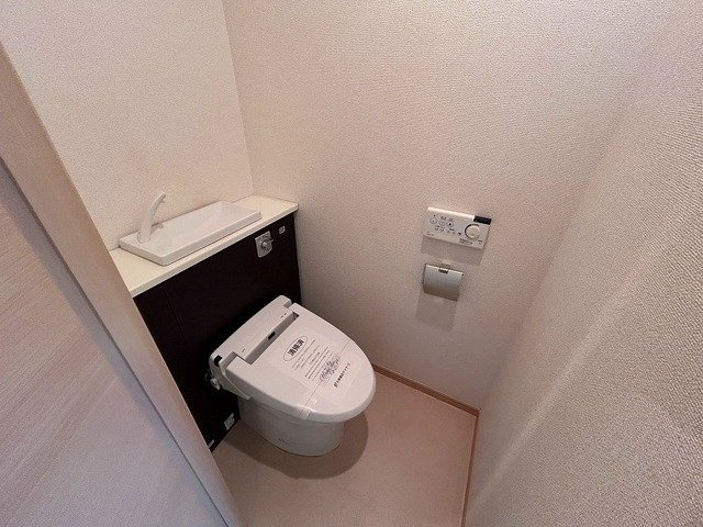 ルイシャトレ鏡のトイレ|落ち着いたトイレです