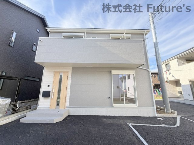 三郷市彦糸1丁目　全7棟　新築戸建　3号棟の外観|武蔵野線「吉川」駅バス8分『彦糸一丁目北』停歩2分
