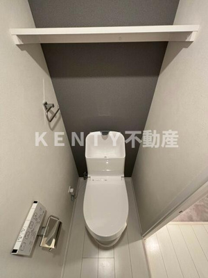 【トイレ】 | ＨＩＬＬｓ５８０（ヒルズコヤマ） | 清潔感のあるトイレです