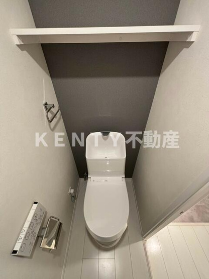 【トイレ】 | ＨＩＬＬｓ５８０（ヒルズコヤマ） | 清潔感のあるトイレです