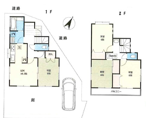 東村山市恩多町1丁目戸建の間取り
