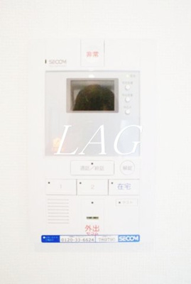 【セキュリティ】 | リブリ・リバーサイド海老名 | モニター付きインターフォンです。