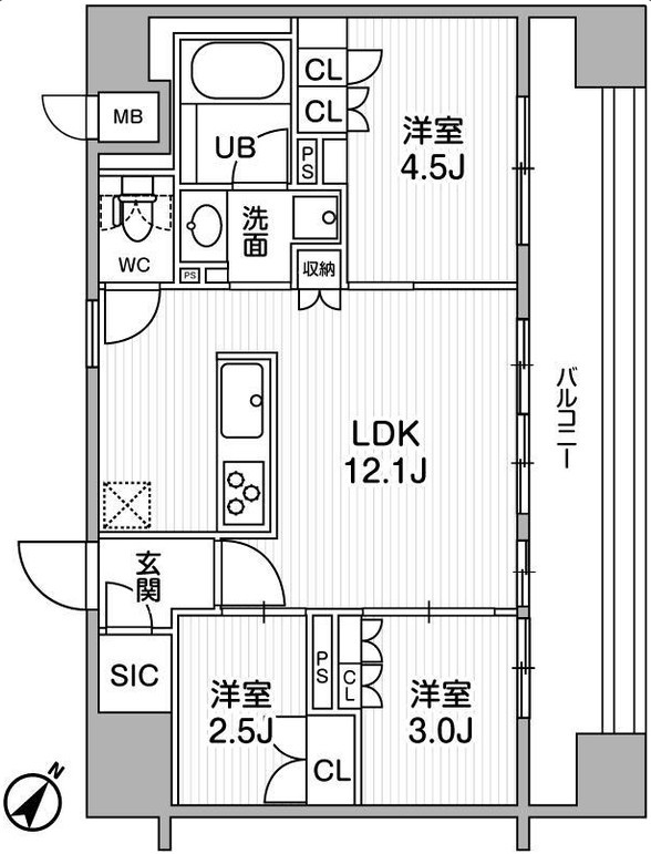 【間取り】