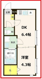 【間取り】 | クリエ　ボヌール