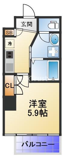 【間取り】 | I-DIL NAKANOSHIMA EAST