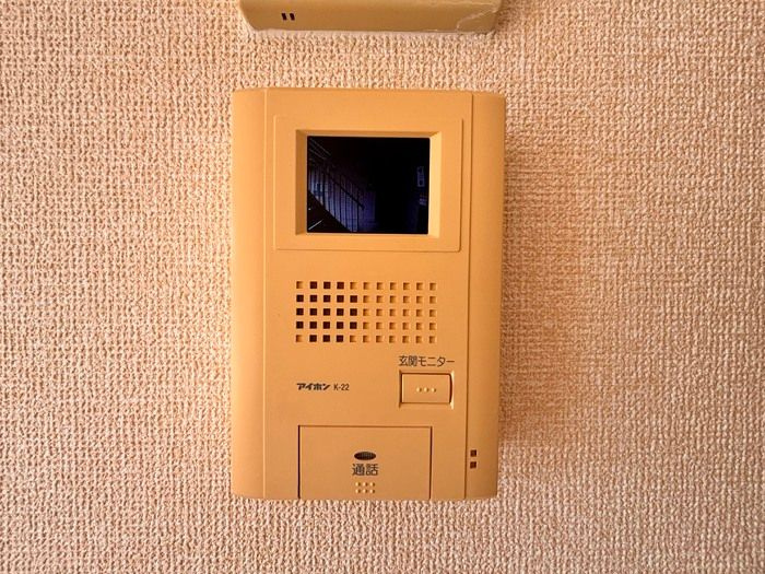 カーサルーチェのセキュリティ|TVモニター付きで安心です☆
