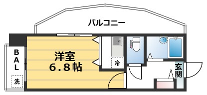 D'sAQUILA（ディーズアキュラ）の間取り