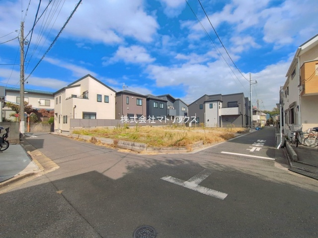 練馬区南田中4丁目　土地32坪×建築条件なし　角地含む全3区画の外観|角地含む全3区画♪建築条件なし売地の誕生です♪