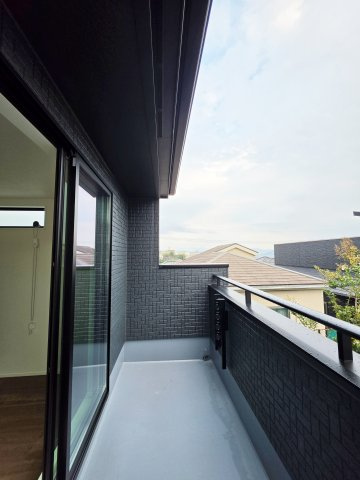 己斐上二丁目のバルコニー|南向きの広いバルコニー