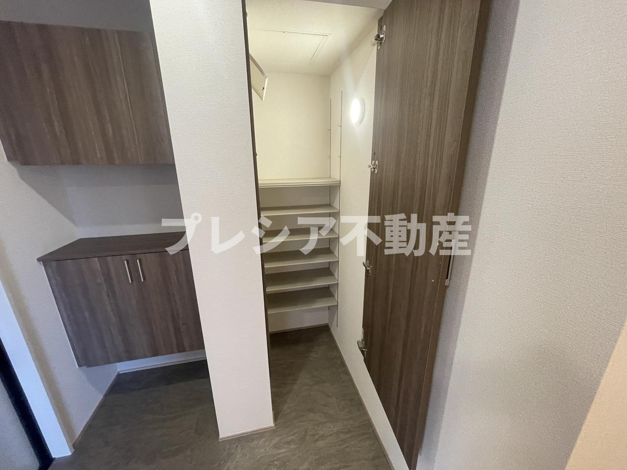 D-ROOM甲子園口の収納