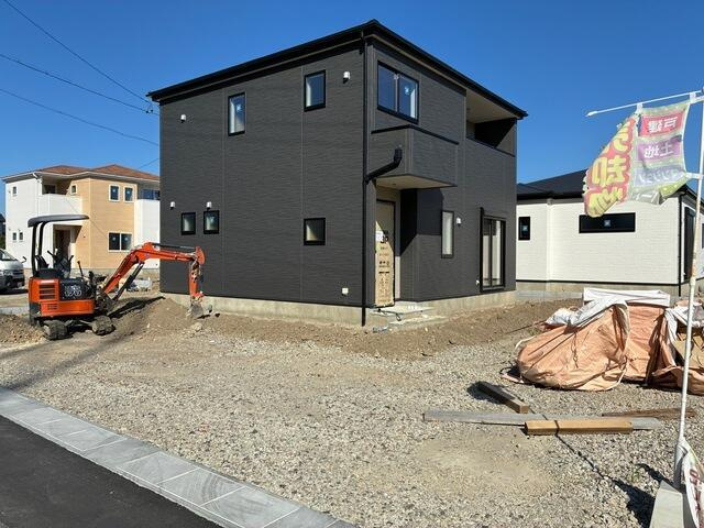 新築戸建て・仲介手数料無料）津島市高台寺町　６号棟の外観|落ち着いた雰囲気の外観です