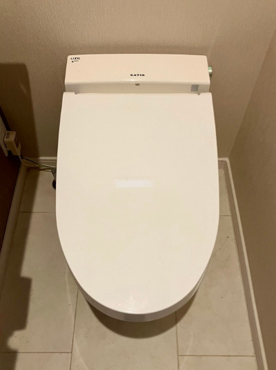 上大崎戸建のトイレ|清潔感のあるトイレです