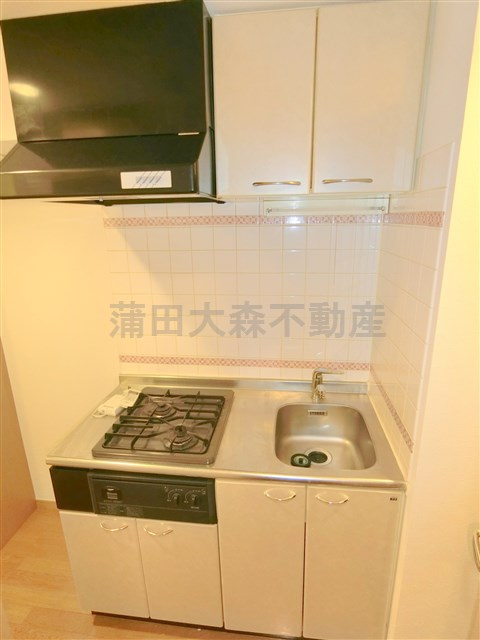 ルーブル蒲田参番館のキッチン|2口ガスシステムキッチン