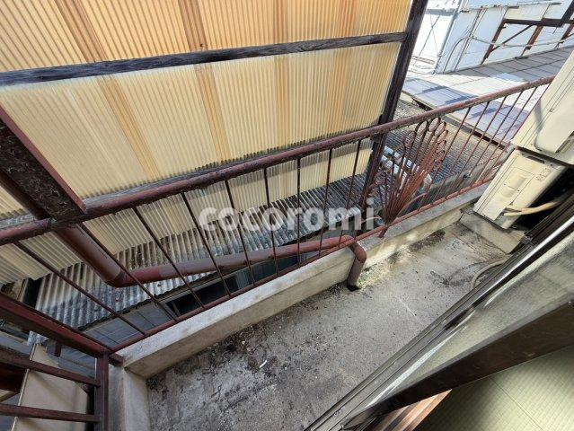 守口市佐太中町テラスのバルコニー