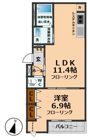 【間取り】 | (仮称)杉並区和泉一丁目計画