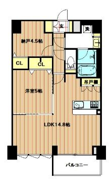 【間取り】 | スプランディッド上本町WEST