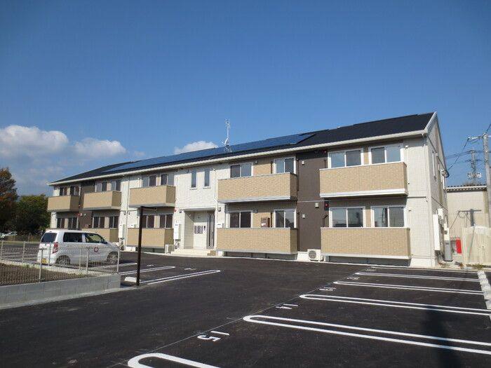 ソレイユ宿の外観|お洒落な外観です★