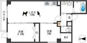 【間取り】 | Sugarloaf Park花の木Ⅱ
