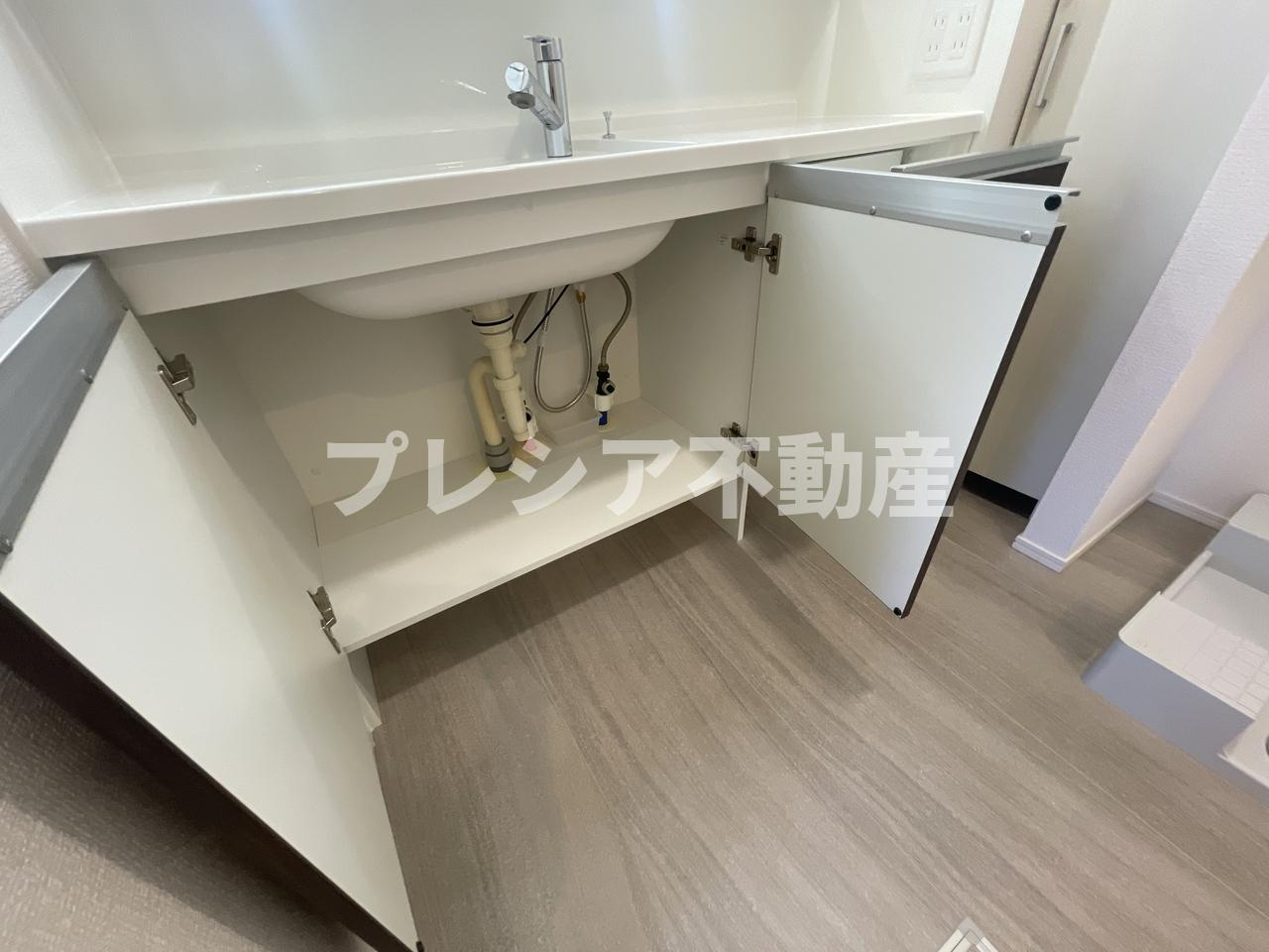 D-ROOM甲子園口の洗面所
