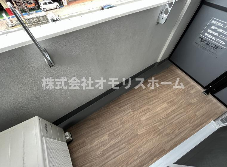 ＡＲＫＭＡＲＫ石川台のバルコニー
