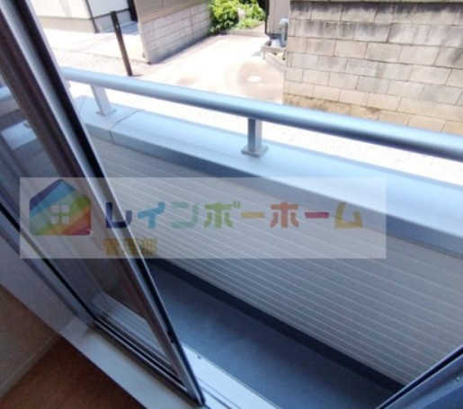 ラウレア上福岡3Cのバルコニー