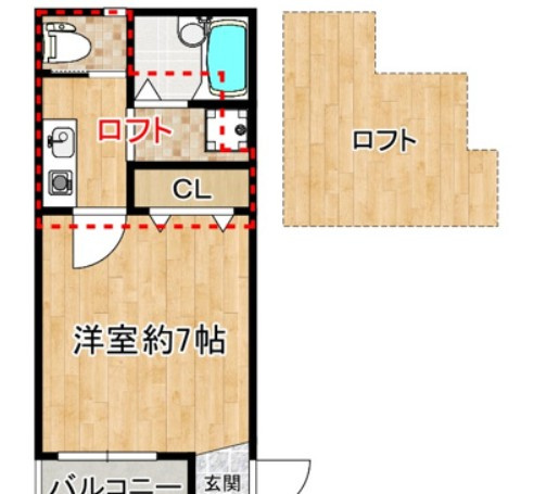 ラウレア上福岡3Cの間取り