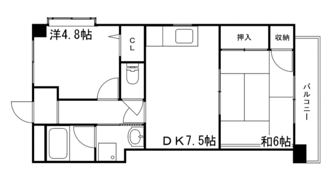 大栄・姫路北条レジデンスの間取り