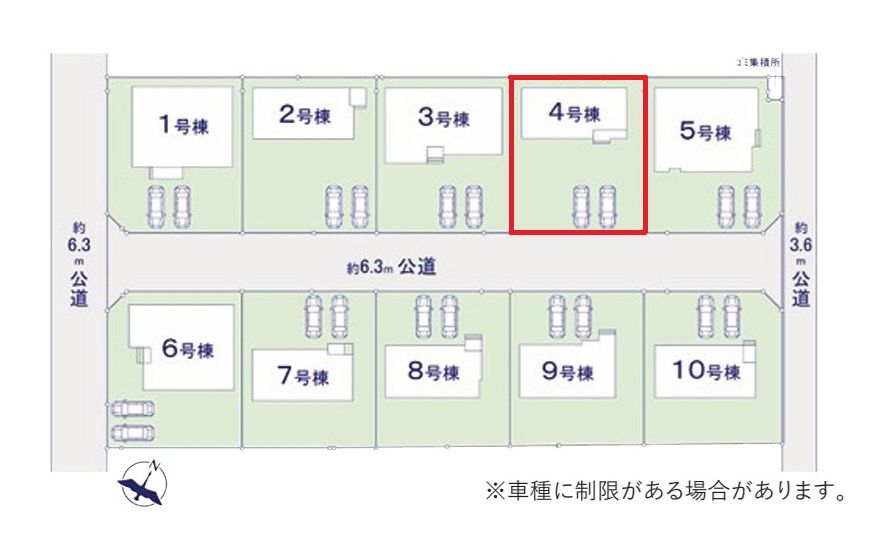 ケイアイフィット　水戸市住吉町　4期 　4の前面道路含む現地写真|現地お待ち合わせでのご見学も可能。完成物件の内覧、資金計画のご相談もお任せください。ご予約はHPから、またお電話でも、お気軽にどうぞ。