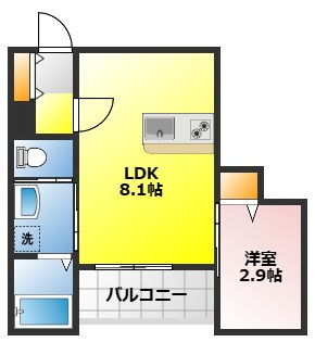 【間取り】 | Mark Duo川越南台