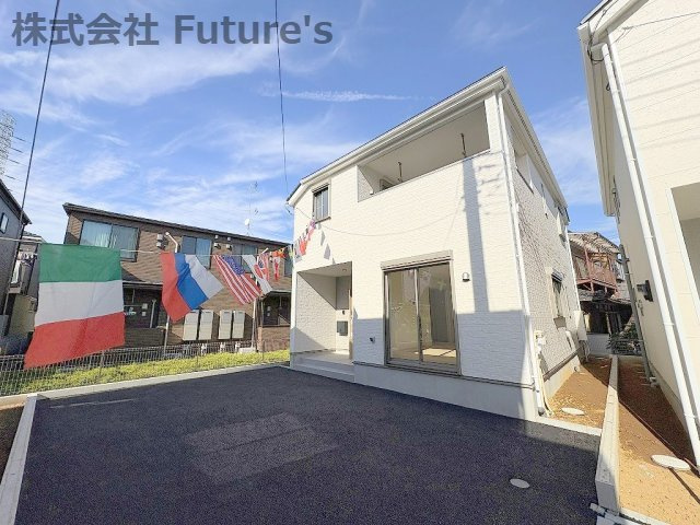 三郷市彦糸1丁目　全7棟　新築戸建　4号棟の外観|三郷市彦糸1丁目！全7棟の新築分譲住宅