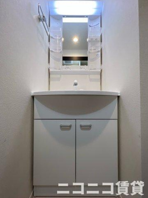 【独立洗面台】 | ハーモニーテラス上中里 | 別号室イメージの為、現状を優先致します。