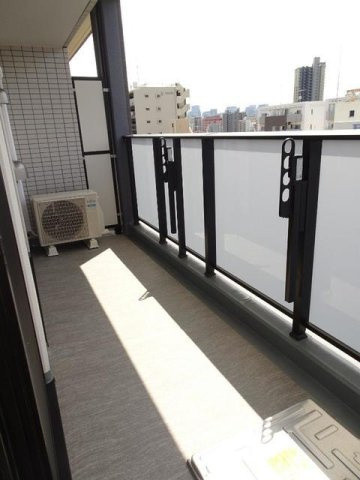 墨田区東駒形１丁目の賃貸マンションのバルコニー