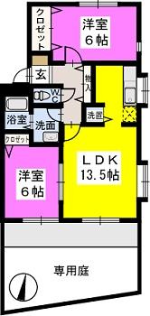 【間取り】 | サンフォレストＳ