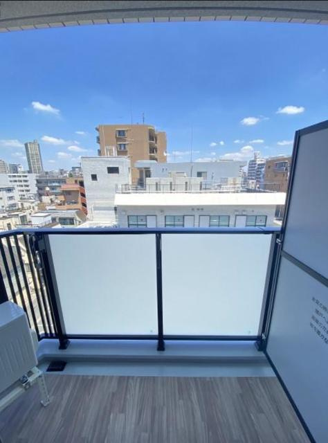 墨田区横網２丁目の賃貸マンションのバルコニー|※写真は同タイプ住戸です。