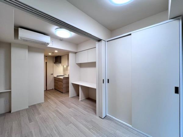 荒川区荒川６丁目の賃貸マンションの居間・リビング