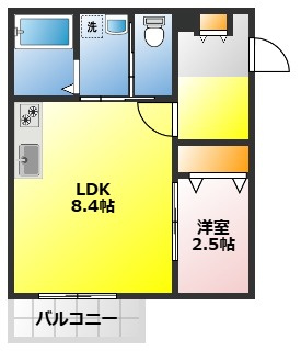 【間取り】 | Mark Duo川越南台