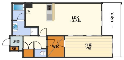 グレンパーク梅田北の間取り